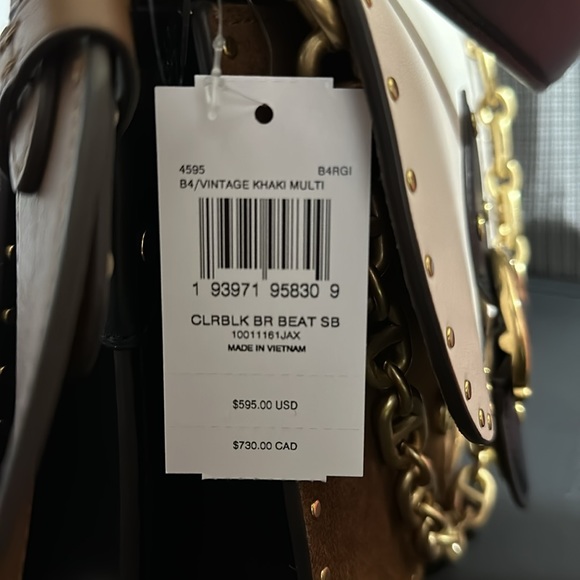 **Hot bag!**NWT Coach Beat Crossbody! - Picture 9 of 13